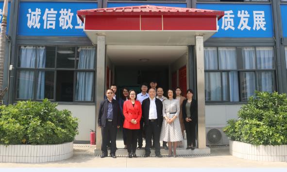 中铁建工集团诺德投资有限公司陆慧敏到深圳公司平湖项目部调研党建工作