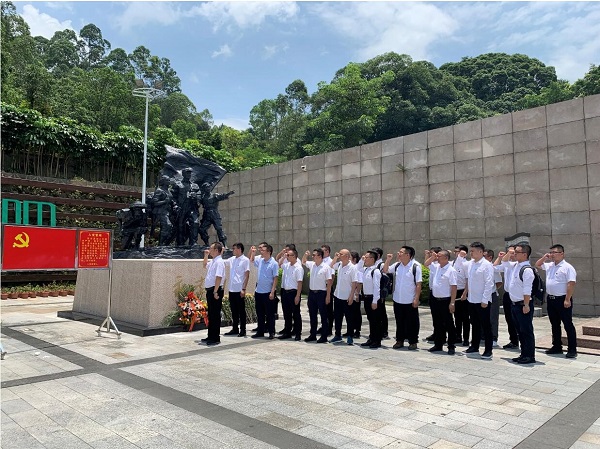 平湖医院项目部党委组织开展“庆祝建党98周年党建活动周”系列主题活动