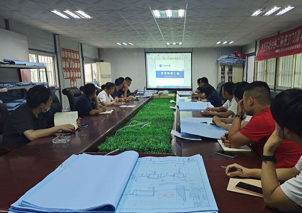 “学习新制度，践行新举措”——青岛工程指挥部党工委新时代讲习所第六讲开讲