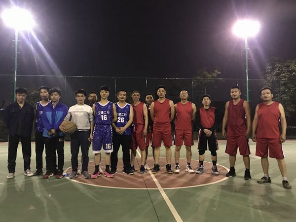 中铁二局深圳公司南宁地铁维修标项目与业主单位开展篮球友谊赛