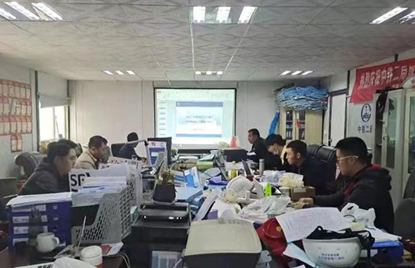 青岛工程指挥部党工委新时代讲习所第十四讲开讲